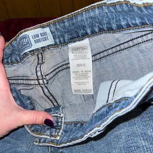 Low Rise Boot-Cut Levi Strauss & Co Misses Size 18 Medium Blue Jeans